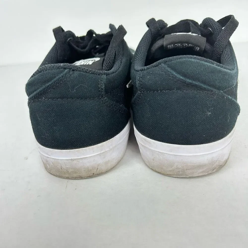 Nike SB Charge canvas skateboarding shoe sneaker CD6279-002 Size 7.5 black white